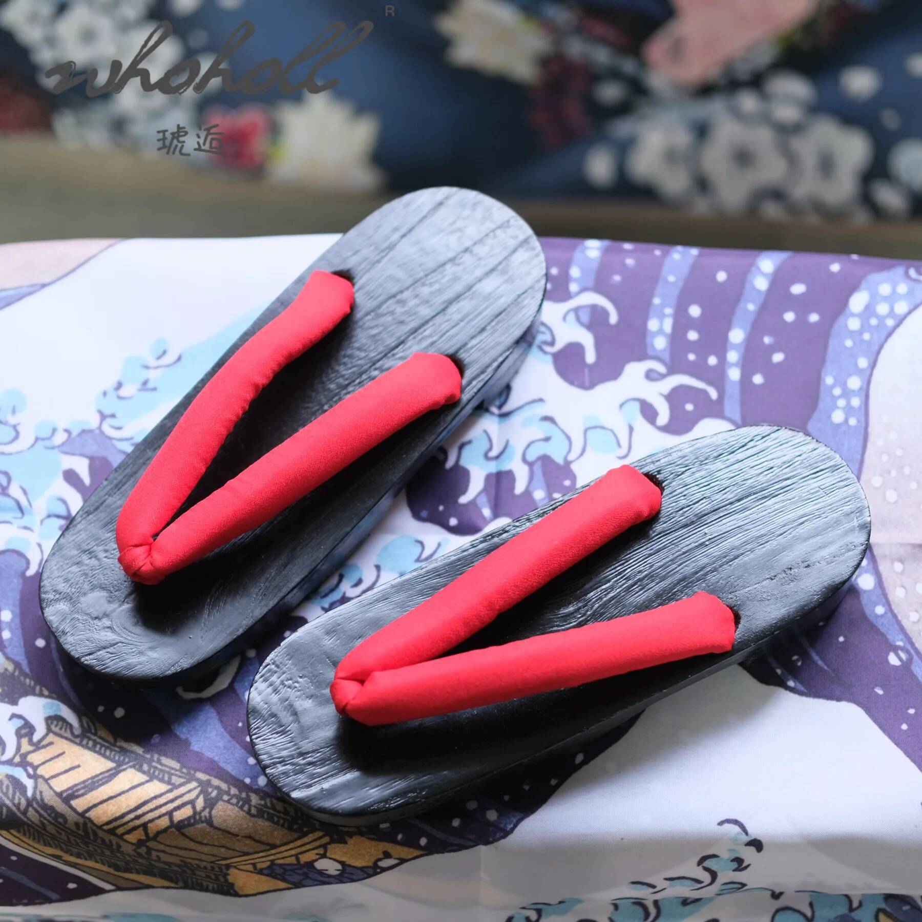 Geta Wooden Sandal - Summer Women Japanese Wooden Geta Ninja