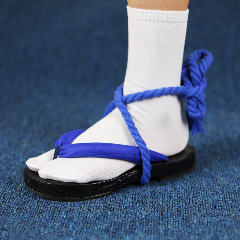 Blue Straps Geta Sandals – Jap - Geta Wooden Sandal 评论和价格