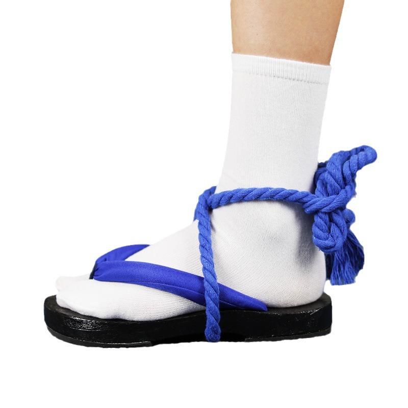 Blue Straps Geta Sandals – Jap - Geta Wooden Sandal 评论和价格