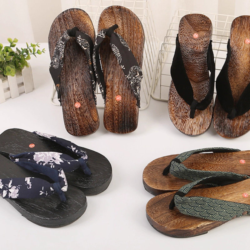 Anime Ninja Summer Clogs Slipp - Geta Wooden Sandal 评论和价格