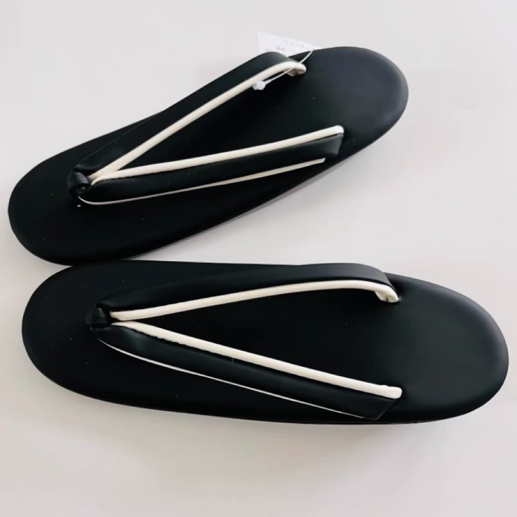 Japanese Women Geta Sandals PU - Geta Wooden Sandal 评论和价格