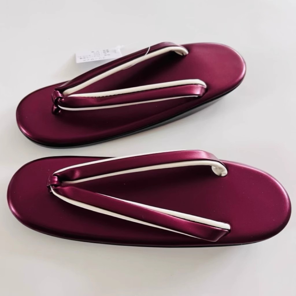 Japanese Women Geta Sandals PU - Geta Wooden Sandal 评论和价格