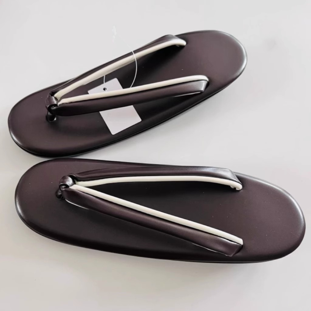 Japanese Women Geta Sandals PU - Geta Wooden Sandal 评论和价格