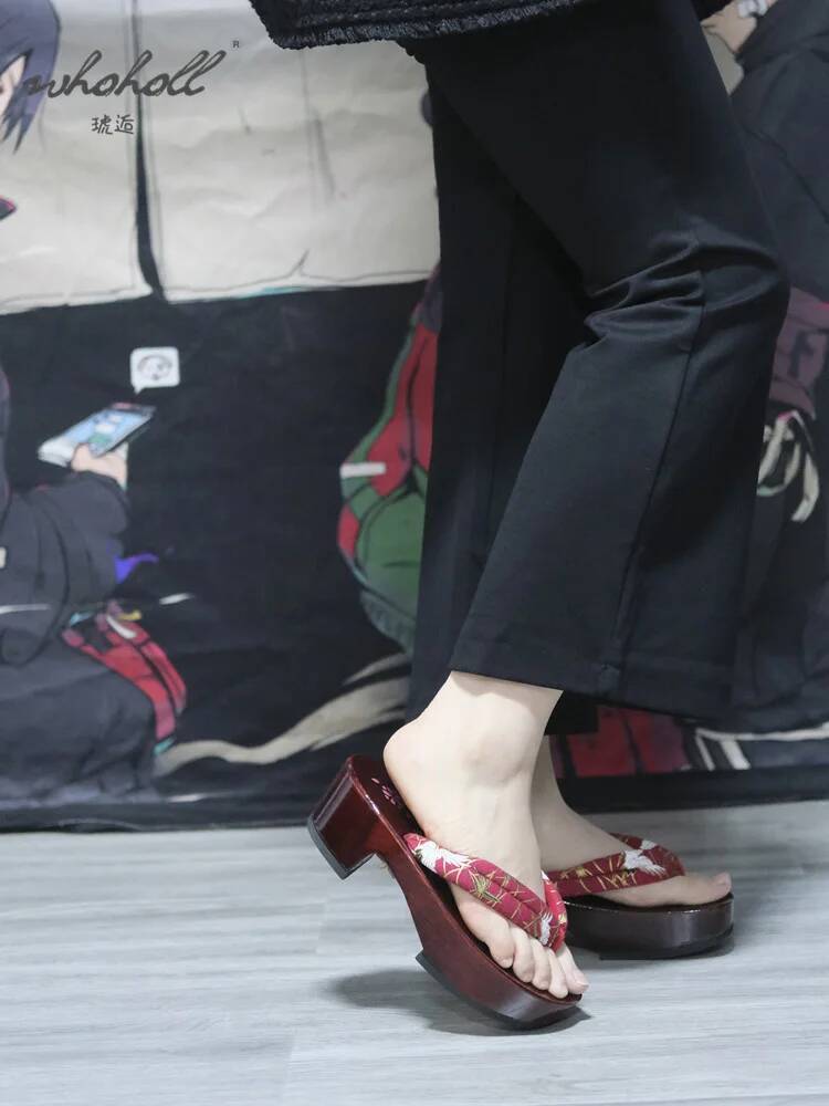 Japanese Wooden Gets Summer Wo - Geta Wooden Sandal 评论和价格