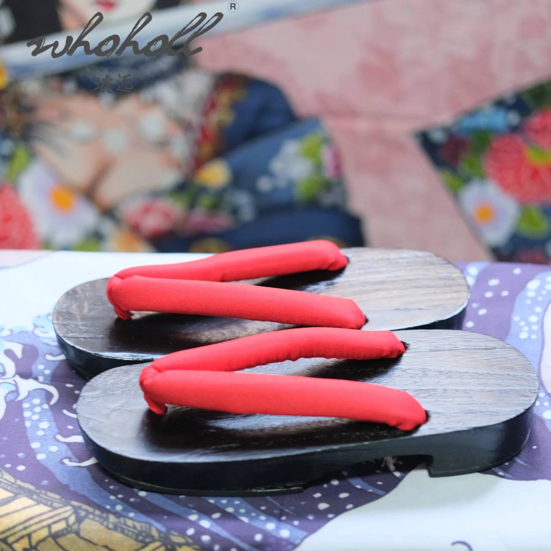 Summer Women Japanese Wooden G - Geta Wooden Sandal 评论和价格