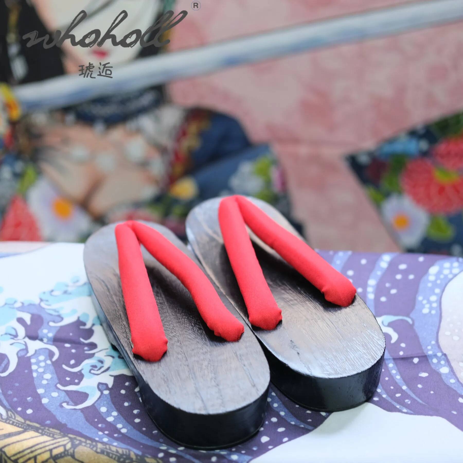 Summer Women Japanese Wooden G - Geta Wooden Sandal 评论和价格