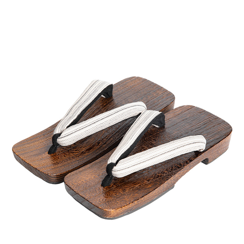 2026 New Japanese Men's Wooden - Geta Wooden Sandal 评论和价格