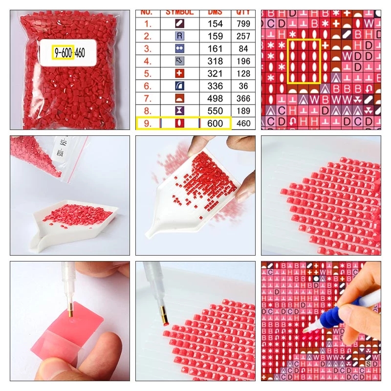 DIY Diamond Rhinestones Painti - Japanese Lifestyle Home 评论和价格