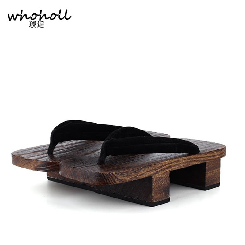 WHOHOLL Geta Two-toothed Sanda - Geta Wooden Sandal 评论和价格