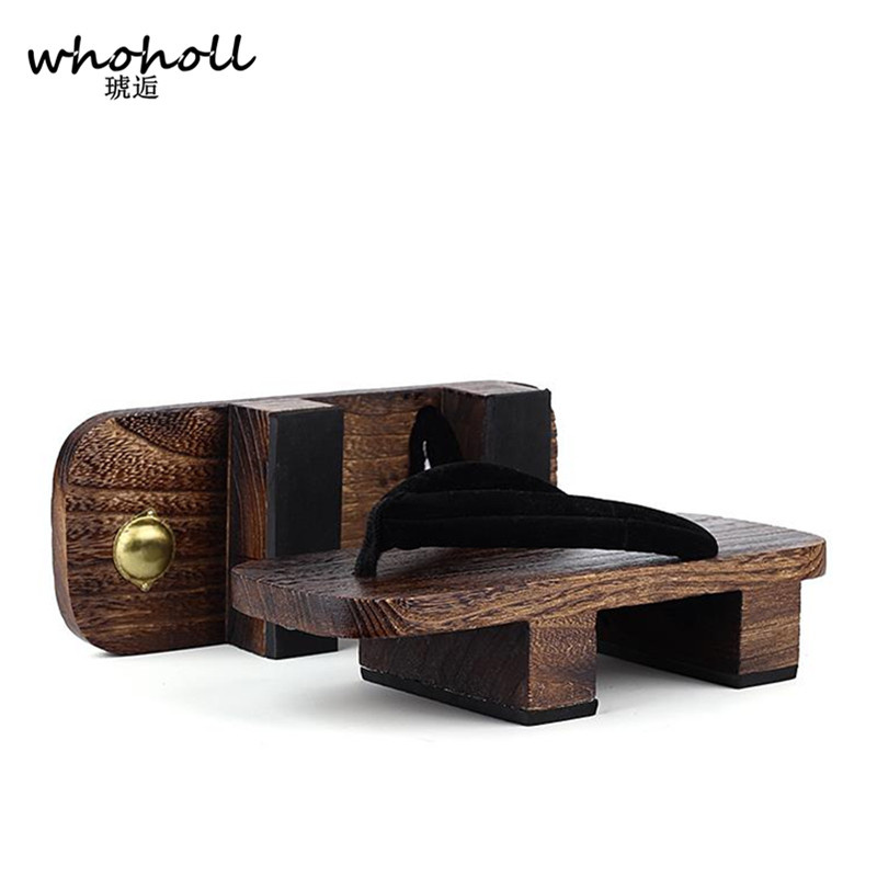 WHOHOLL Geta Two-toothed Sanda - Geta Wooden Sandal 评论和价格