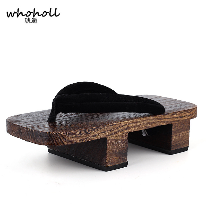 WHOHOLL Geta Two-toothed Sanda - Geta Wooden Sandal 评论和价格