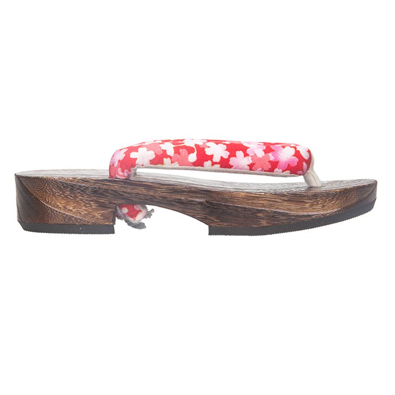 Japan Style Anime Cosplay Shoe - Geta Wooden Sandal 评论和价格