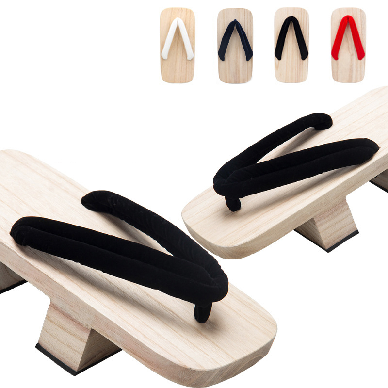 Japanese Style Wooden Clogs Ca - Geta Wooden Sandal 评论和价格