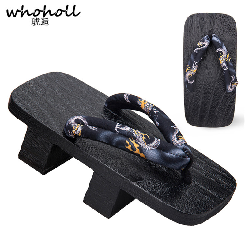 Whoholl Jiraiya Cosplay Japane - Geta Wooden Sandal 评论和价格