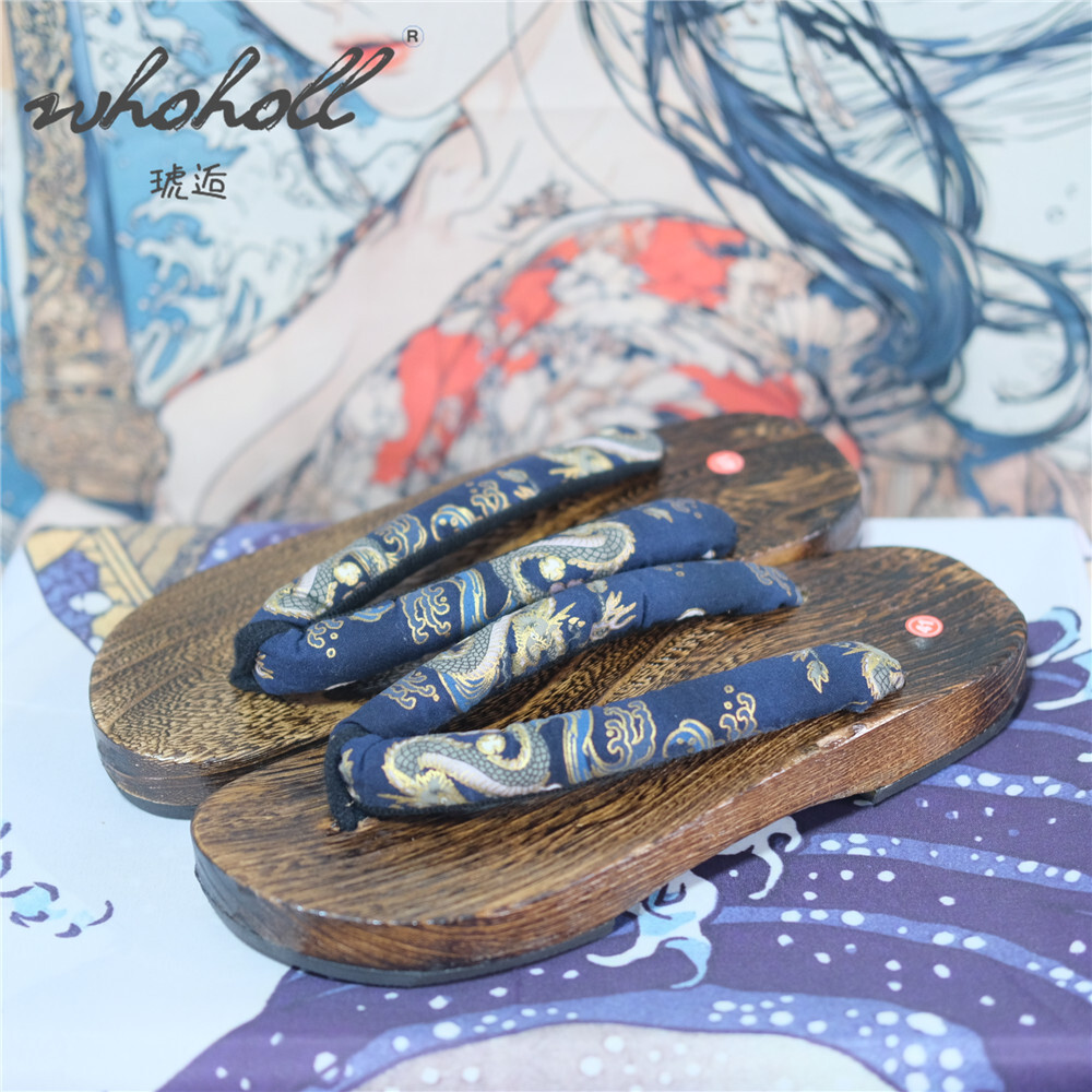 Man Wooden Clogs Slippers Wome - Geta Wooden Sandal 评论和价格