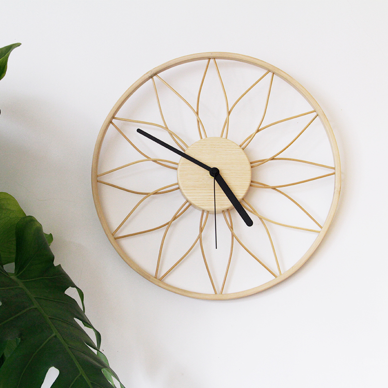 Japanese Simple Wall Clock Hig - Japanese Lifestyle Home 评论和价格