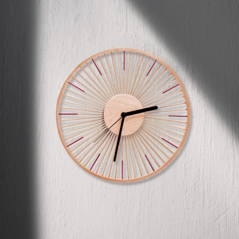 Japanese Simple Wall Clock Hig - Japanese Lifestyle Home 评论和价格