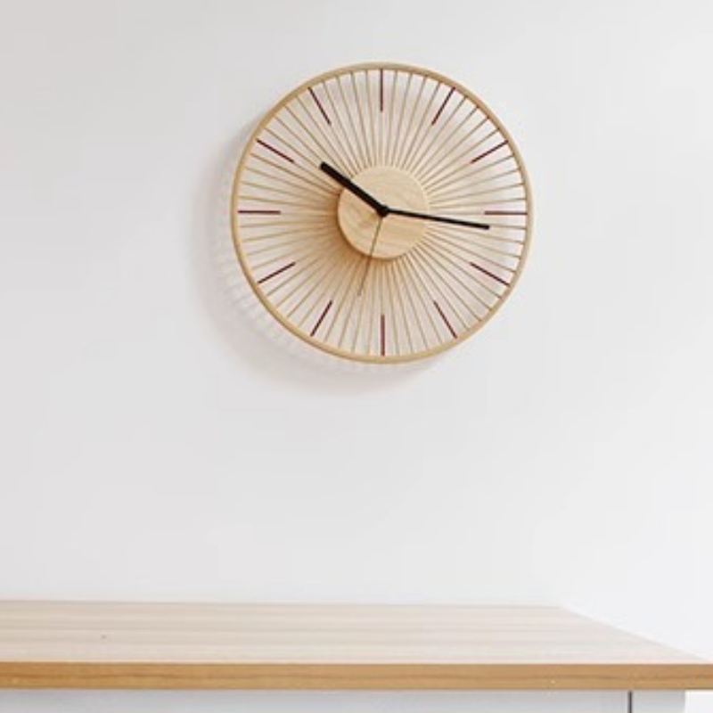 Japanese Simple Wall Clock Hig - Japanese Lifestyle Home 评论和价格