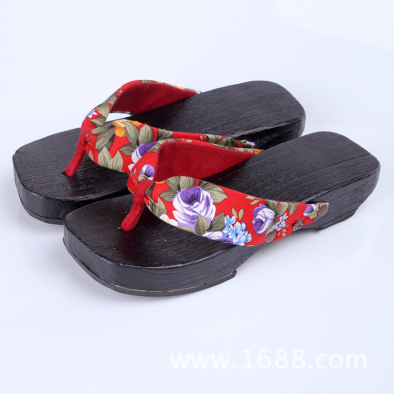 2026 New Women's 4cm Heel Geta - Geta Wooden Sandal 评论和价格